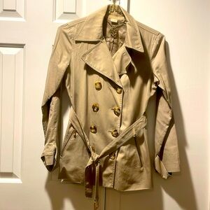 Michael Kors Tan Trench Coat 💞